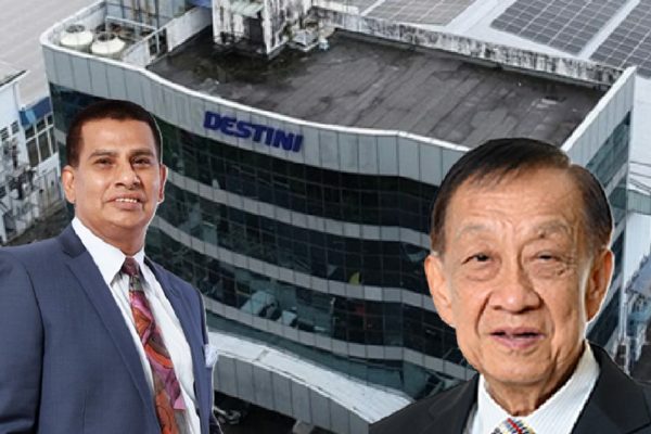 Destini Bhd dikuasai Aziz Sheikh Fadzir dan taikun Sabah Freddy Lim umum catat keuntungan suku tahunan kedua berturut-turut pada Q2