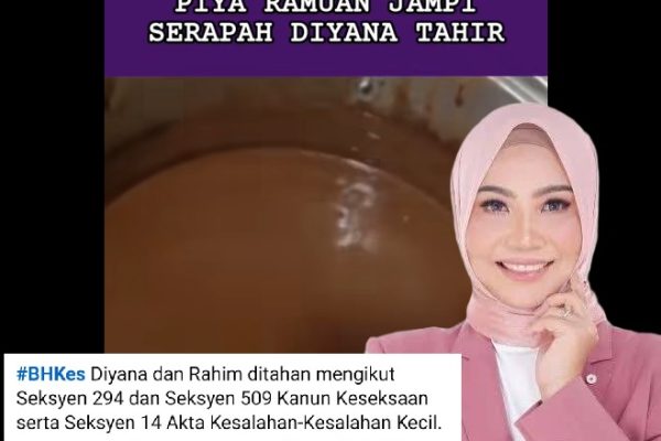 Dari Pentas Motivasi ke Lokap Polis – Pendedahan Masyitah Ashari Kantoikan Diyana Tahir